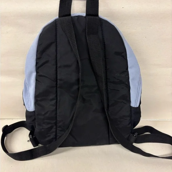 JanSport Blue and Black Backpack Durable Design Small - Picture 2 of 5
